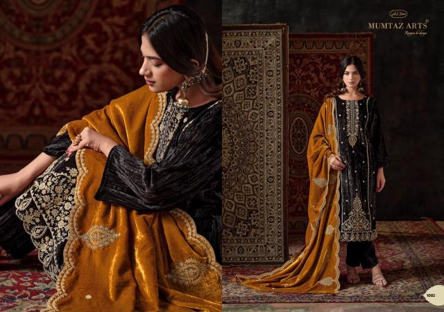 Mumtaz arts malika e noor designer code dress material wholesalers
